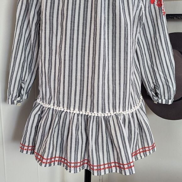 Kate Spade Maximalist Cottagecore Fairy Preppy Coastal Romantic Nautical Top S - Picture 10 of 11